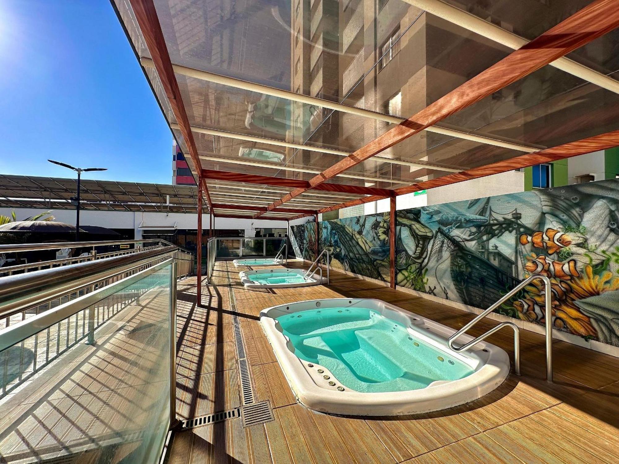 Aquarius Residence - Via Caldas Калдас Новас Екстериор снимка